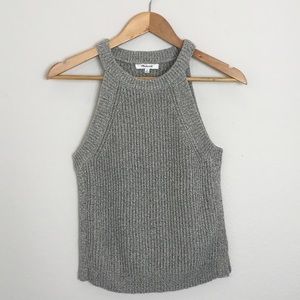 MADEWELL Knit Racer Back Tank Top Size XS
